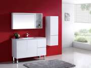 Bathroom Vanities SRW66P-1200S 1200mm Square Polymarble Top Vanity