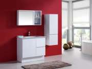 Bathroom Vanities SRW64P-900 900mm Square Polymarble Top Kickboard Vanity