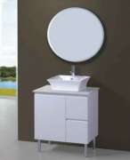 Bathroom Vanities SRW38S-750 750mm Freestanding Stone Top Vanity
