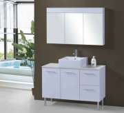 Bathroom Vanities SRW28S-1200 1200mm Freestanding Stone Top Vanity
