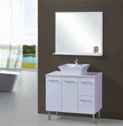 Bathroom Vanities SRW28S-900 900mm Freestanding Stone Top Vanity
