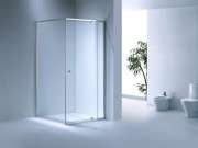 Bathroom Shower and Bath Screens Semi-Frameless Shower Screens SY2-900+Y1-800 Door Side Adjustable Size(2)( mm\)