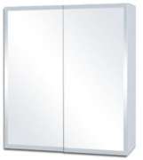 Bathroom Shaving Cabinets/Tallboys Shaving Cabinets SRM-08 600 Bevel edge mirror cabinet