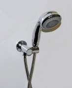 Bathroom Showers Shower Heads SH403+H06 Adjustable Hand Shower 3 Functions Solid Brass Holder