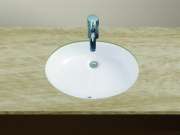 Bathroom Basins Under Counter Basins SB64 Oval Under Counter 