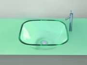 Bathroom Basins Glass Basins SGB-14 Glass Basin 