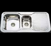 Kitchen Kitchen Sinks Double Bowl AP-1080 Sink L/R 
